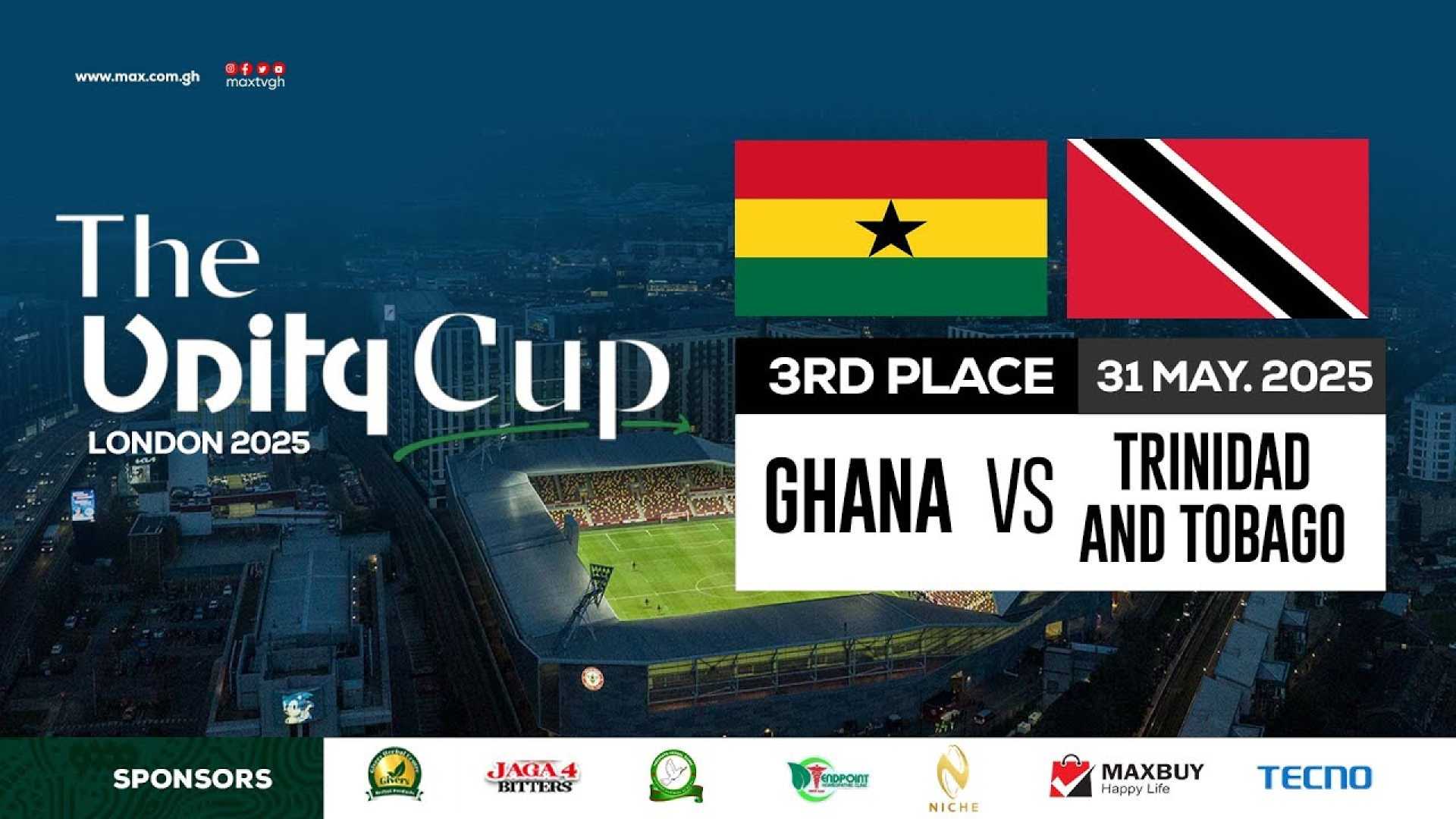 Ghana Vs Trinidad And Tobago Unity Cup