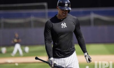 Giancarlo Stanton Yankees Batting Practice