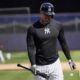 Giancarlo Stanton Yankees Batting Practice