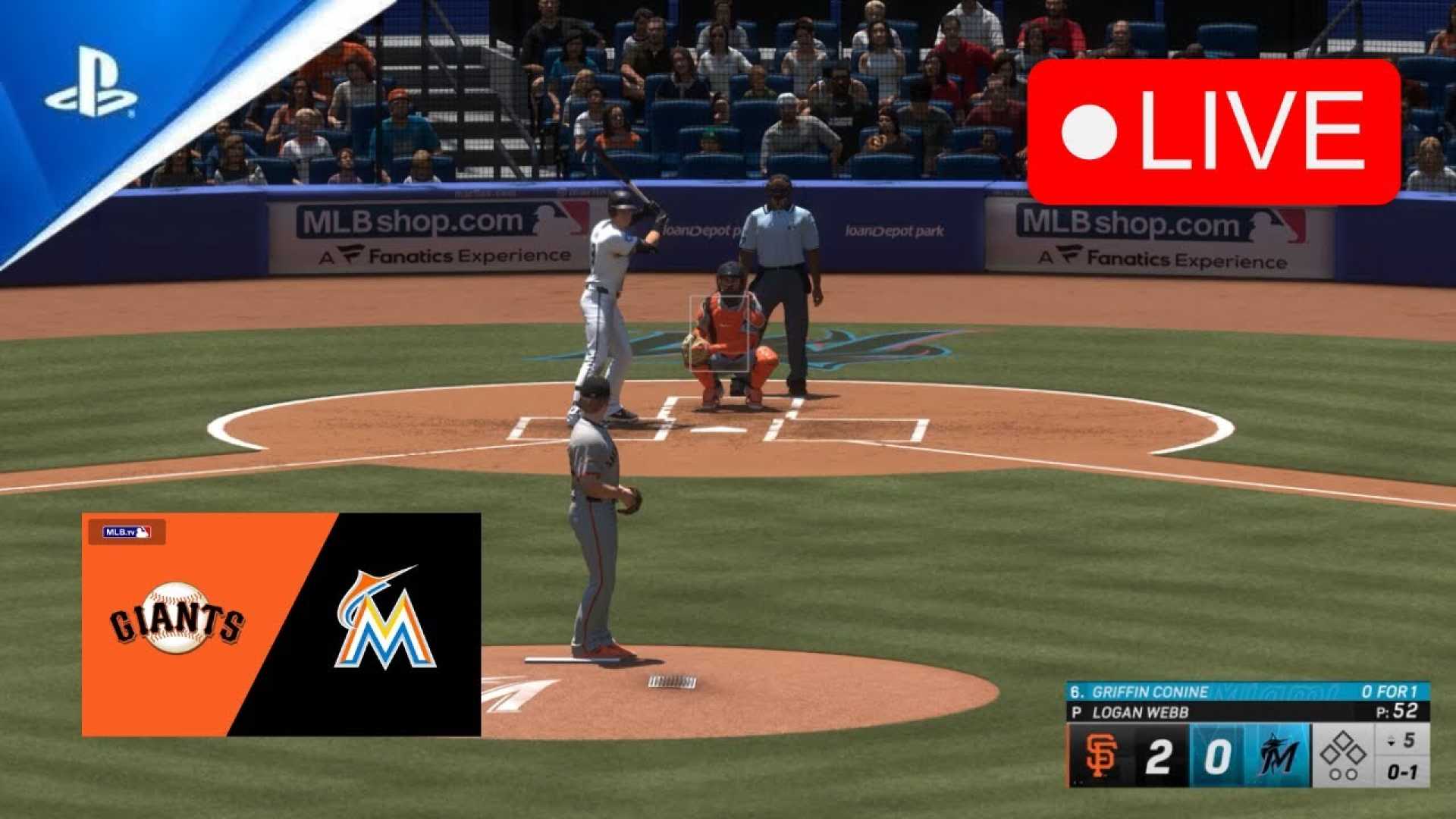 Giants Marlins Baseball Matchup 2025