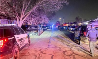 Glendale Shooting Scene With Police And Emergency Responders