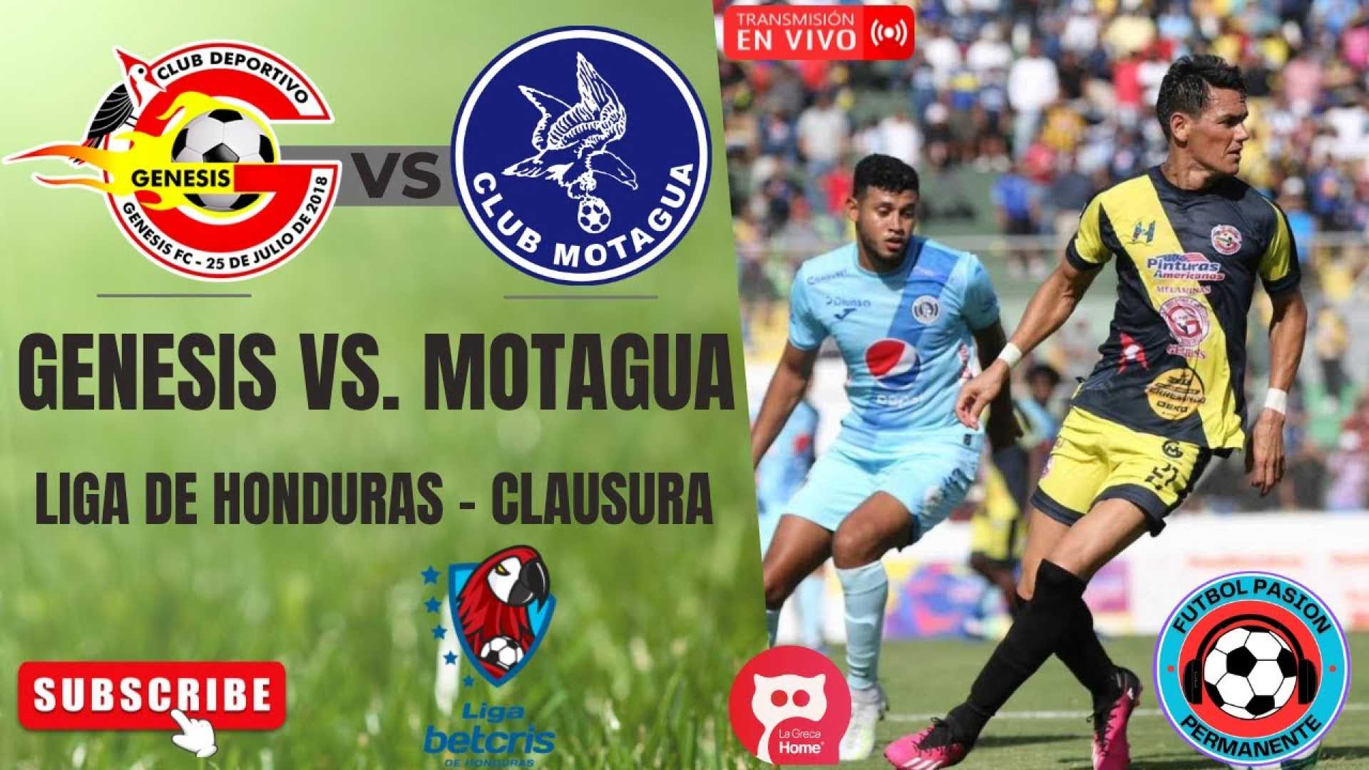 Génesis Vs Motagua Soccer Match