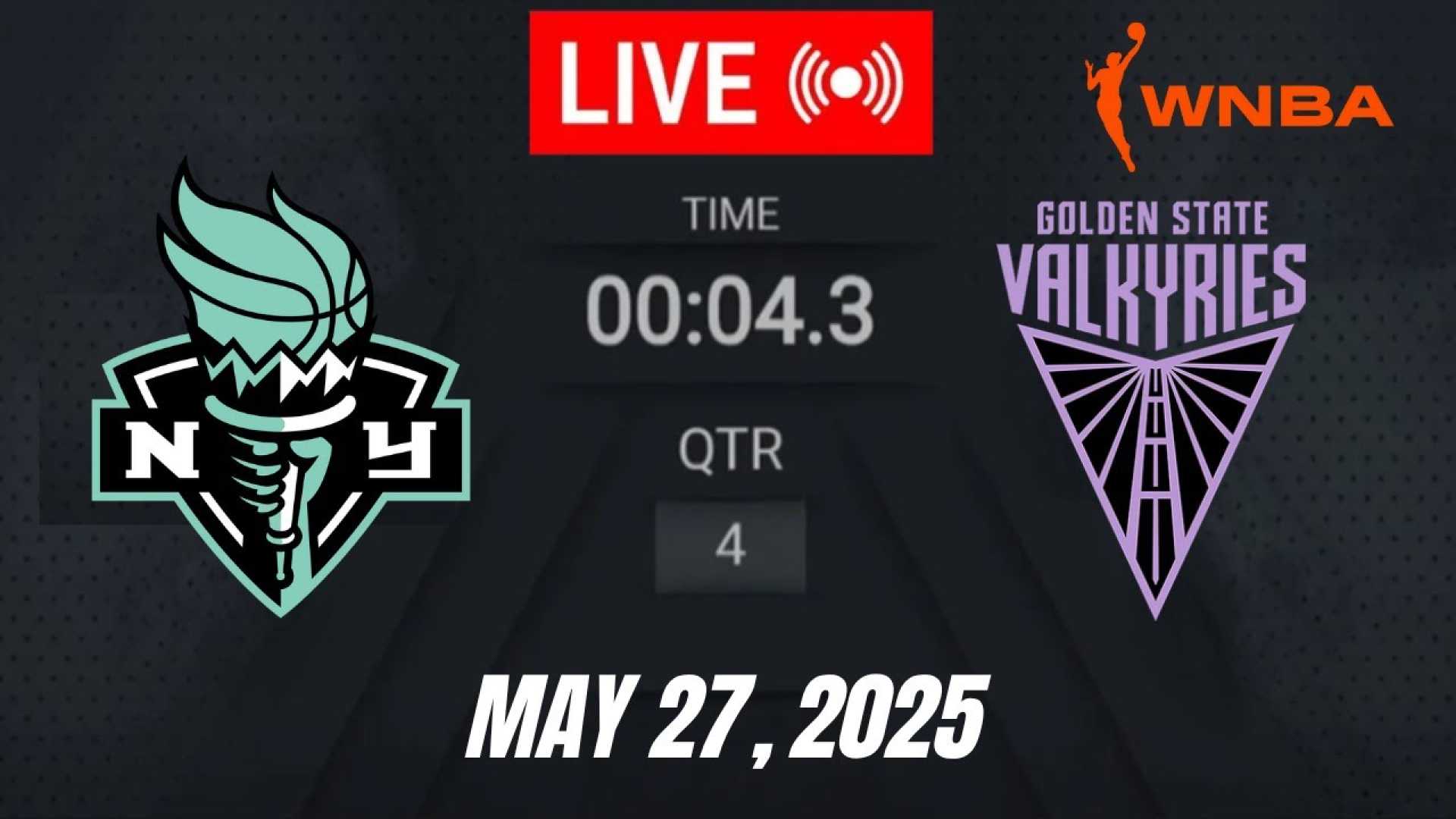 Golden State Valkyries Vs New York Liberty