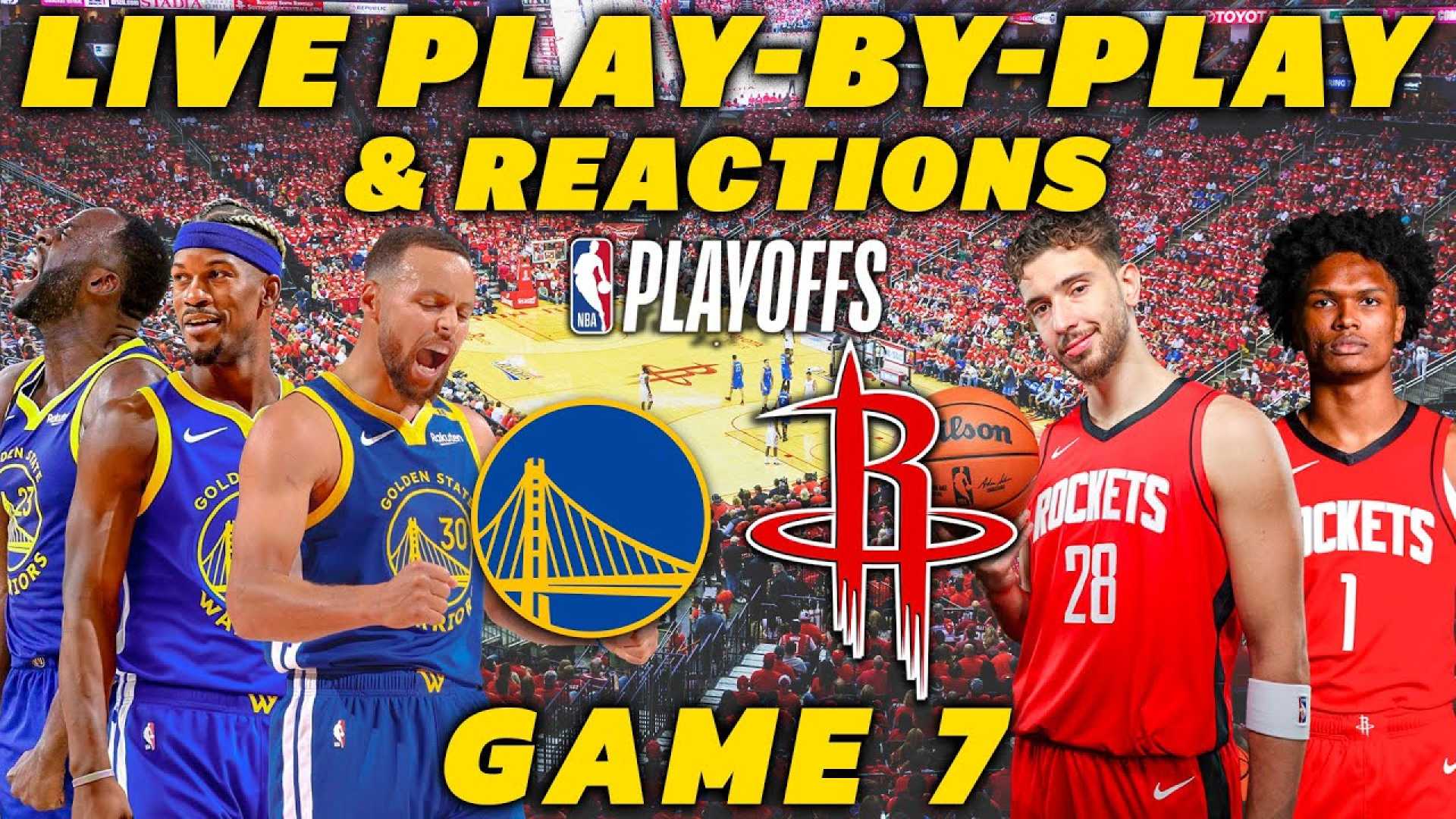 Golden State Warriors Vs Houston Rockets Game 7