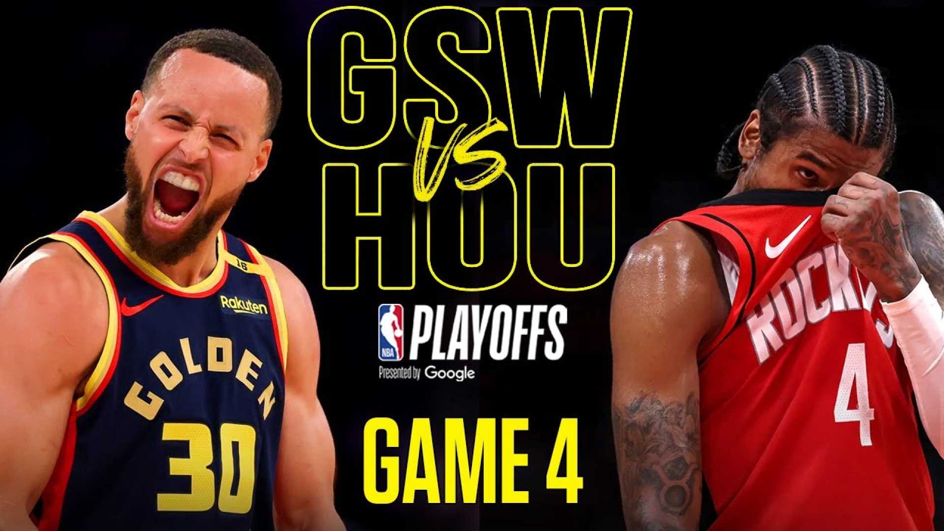 Golden State Warriors Vs Houston Rockets Playoff Game