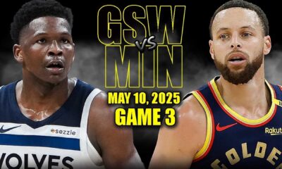 Golden State Warriors Vs Minnesota Timberwolves Game 3
