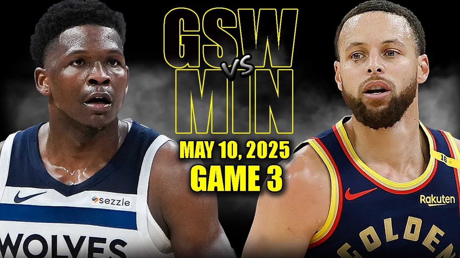 Golden State Warriors Vs Minnesota Timberwolves Game 3