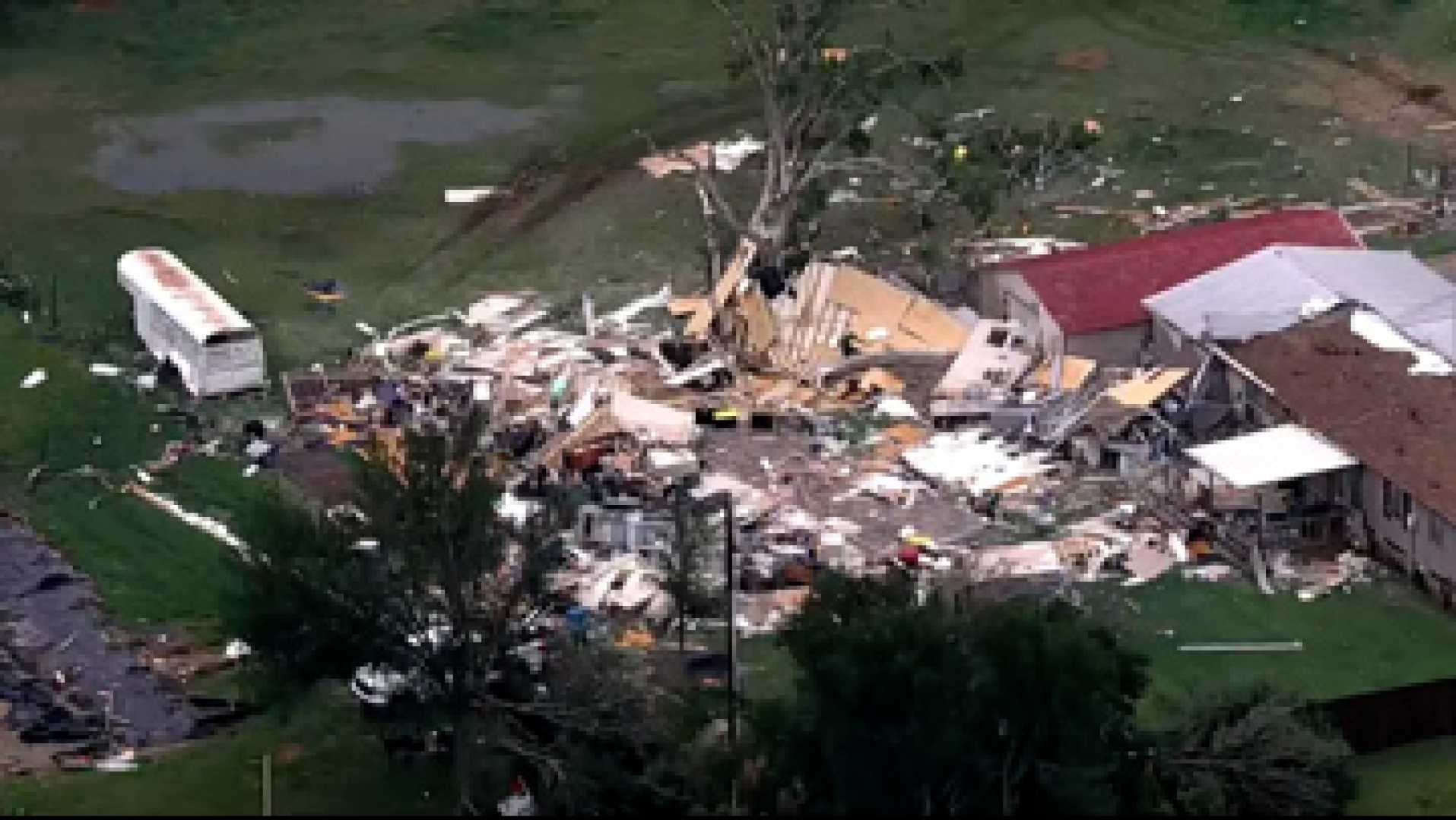 Gordon Texas Tornado Damage