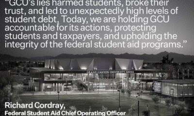 Grand Canyon University Education Fine News