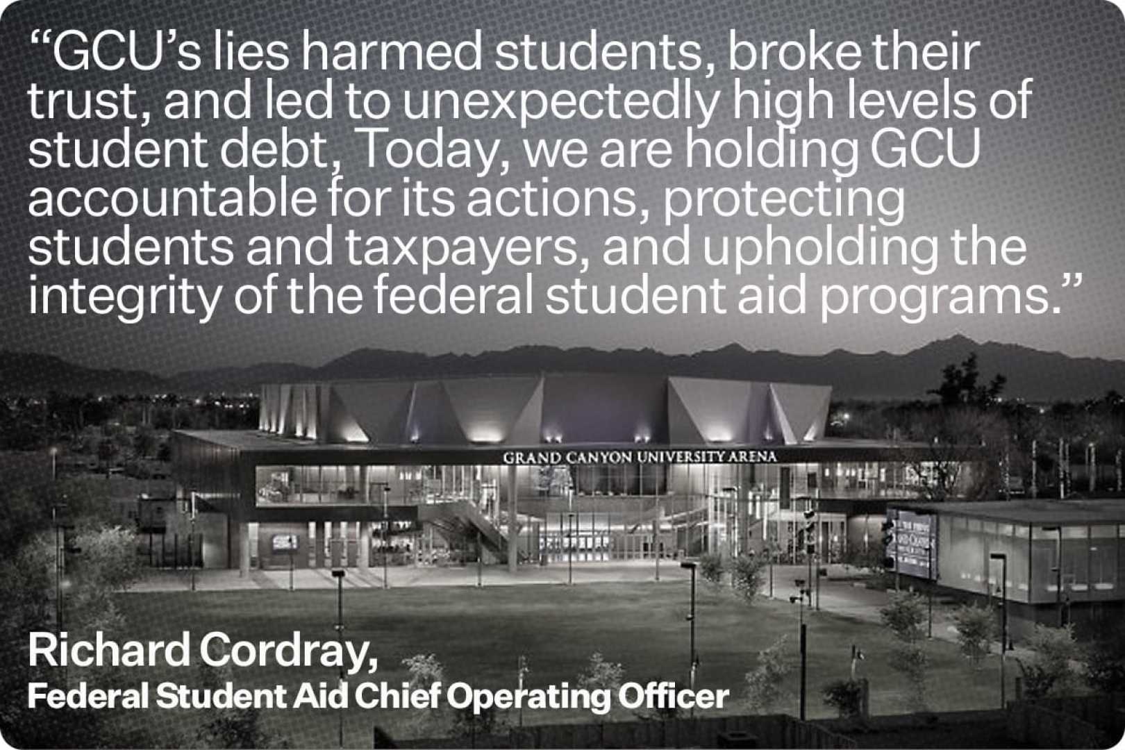 Grand Canyon University Education Fine News