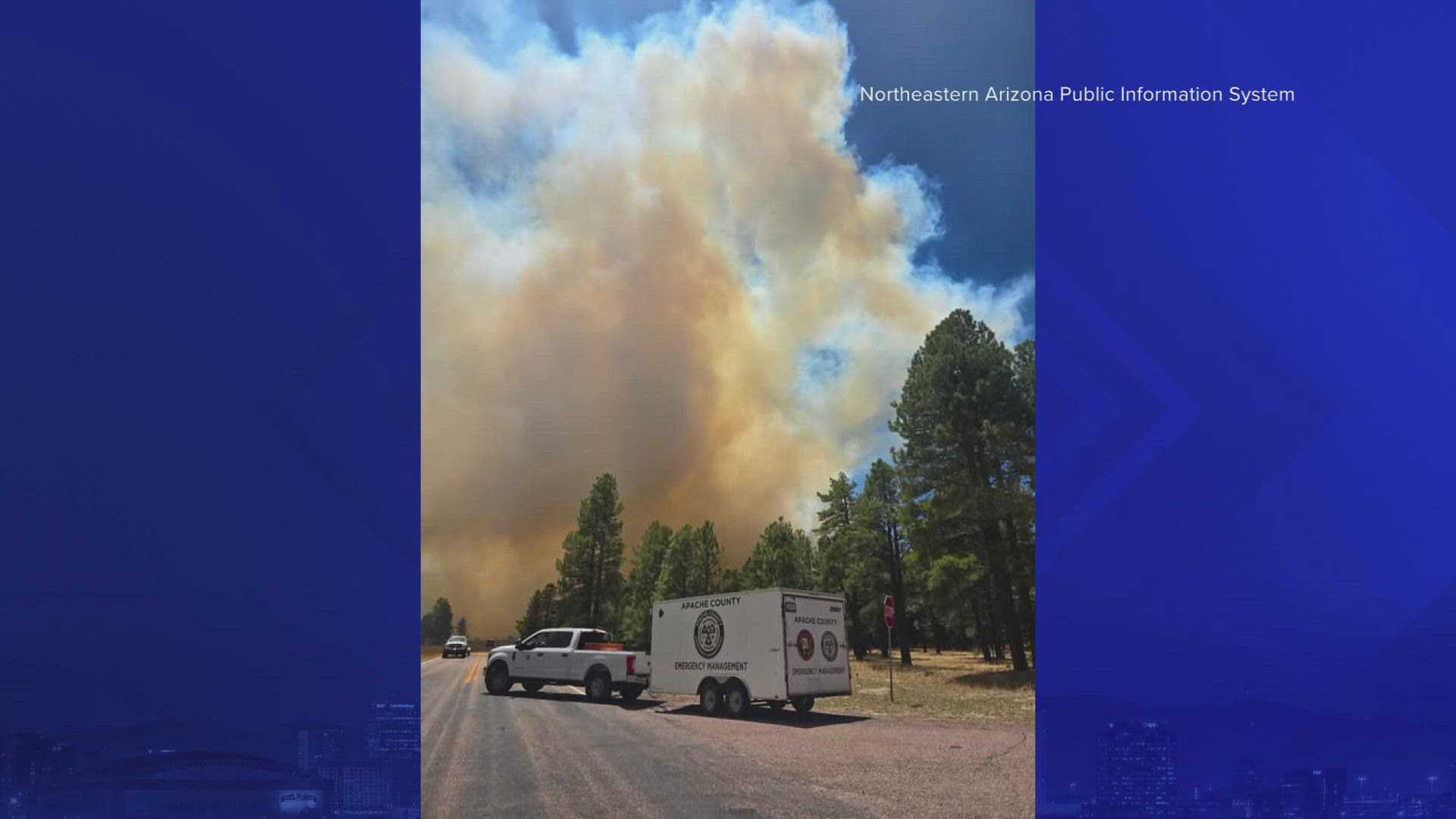 Greer Arizona Fire Evacuation