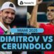 Grigor Dimitrov Vs Francisco Cerundolo Tennis Match