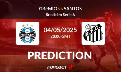 Grêmio Vs Santos 2025 Match