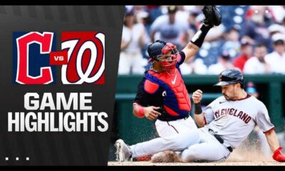 Guardians Nationals Baseball Game Highlights