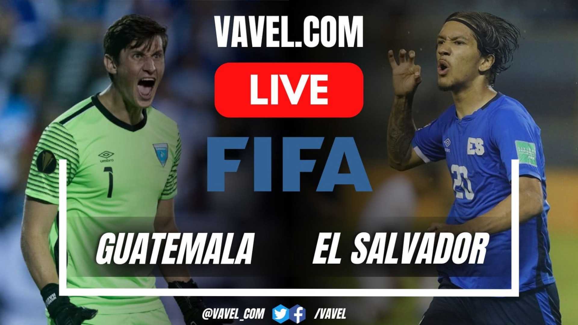 Guatemala Vs El Salvador Soccer Match