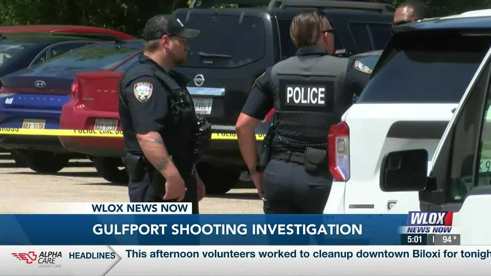 Gulfport Shooting Crime Scene