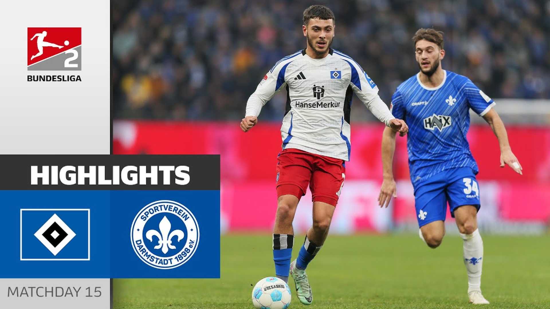 Hamburg Sv Vs Darmstadt Match Highlights