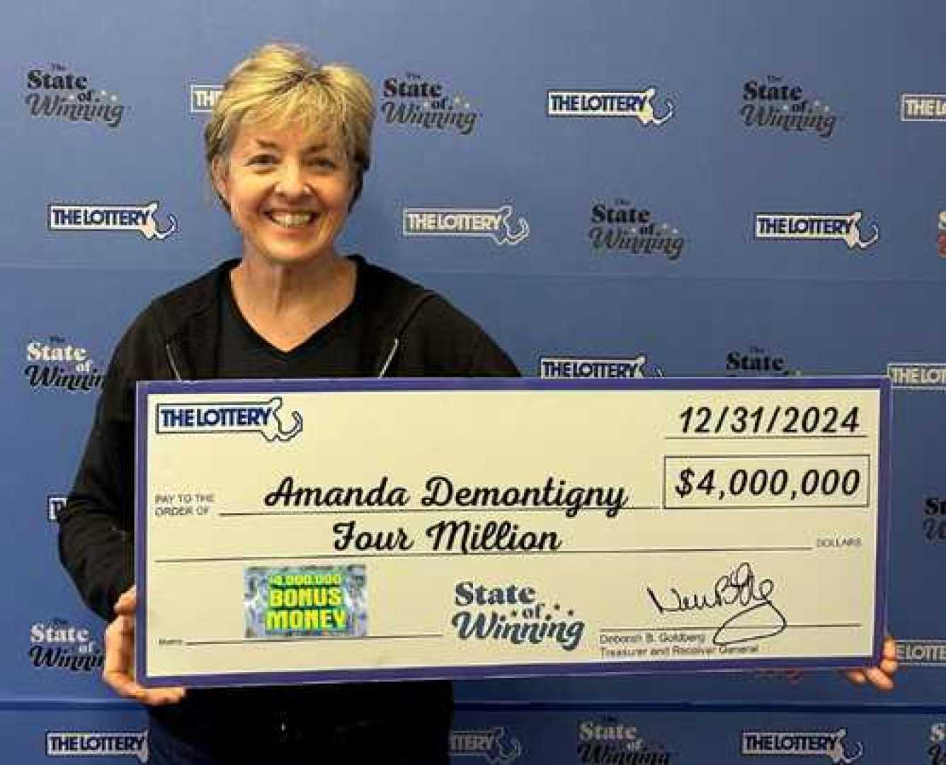 Hanover Woman Lottery Winner