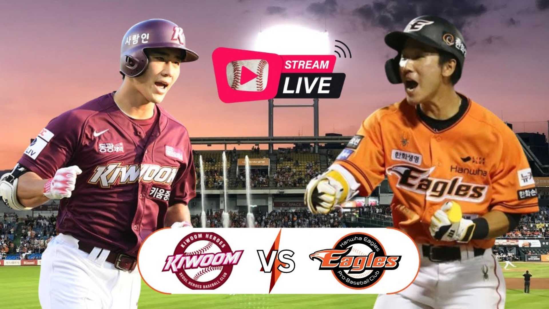 Hanwha Eagles Vs Kiwoom Heroes Baseball