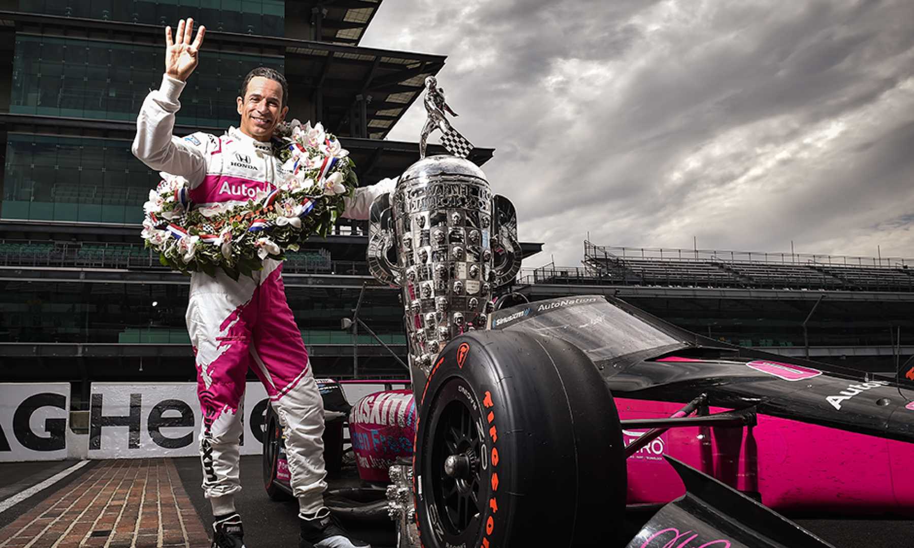 Helio Castroneves Indy 500 Victory