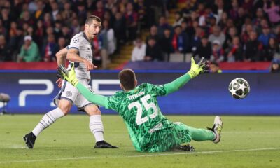 Henrikh Mkhitaryan Inter Milan Barcelona Match