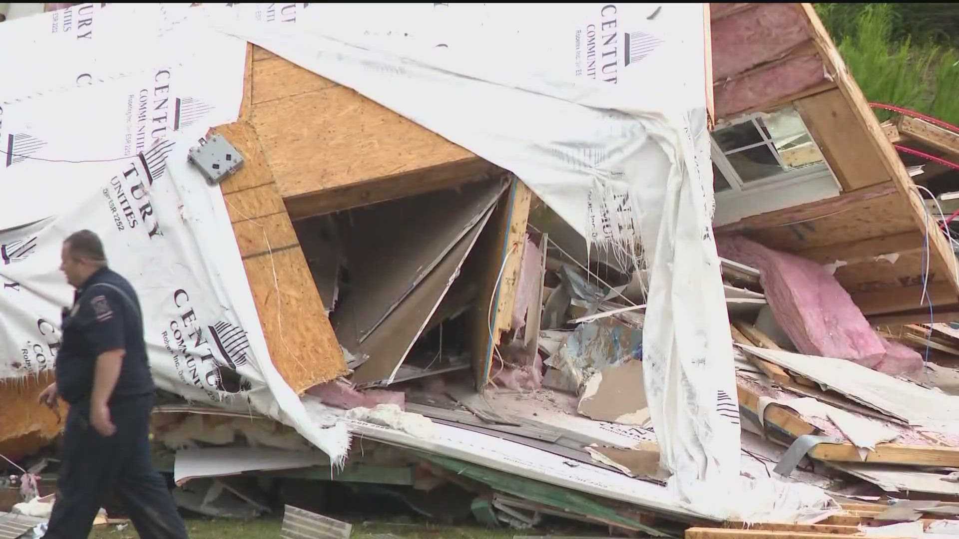 Henry County Tornado Damage