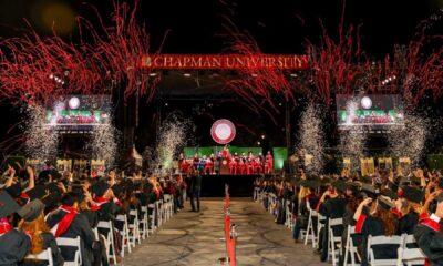 Hilary Swank Chapman University Commencement