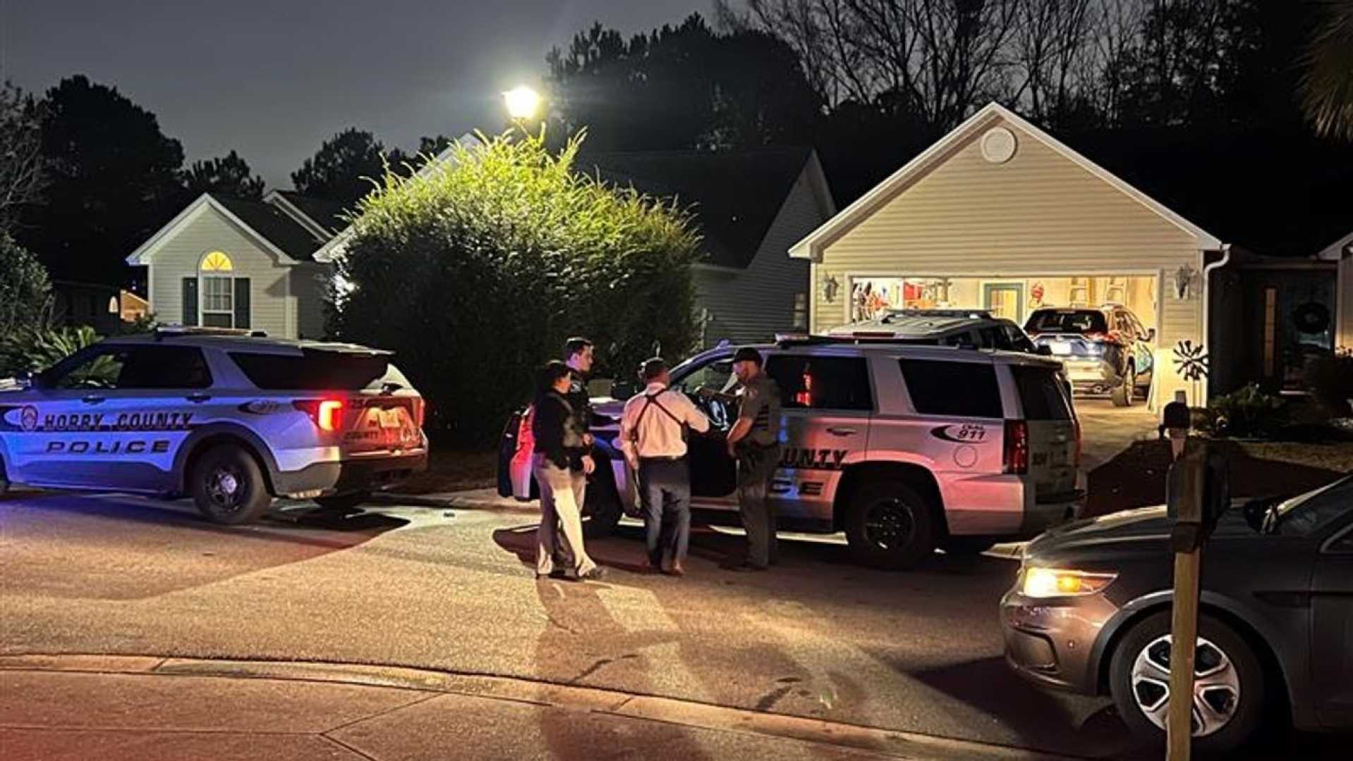 Horry County Police Investigation Shooting
