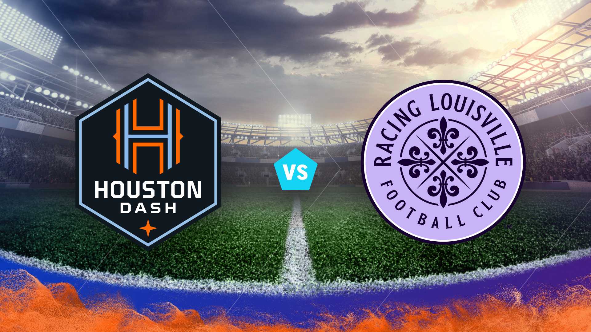 Houston Dash Vs Racing Louisville Fc Soccer Match