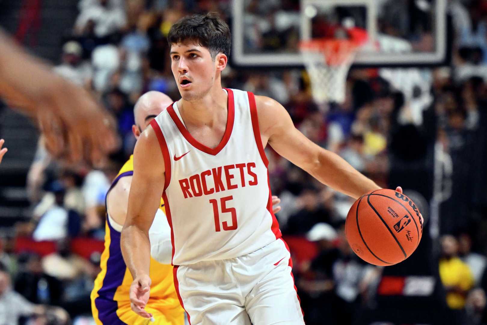 Houston Rockets Rookie Reed Sheppard Basketball