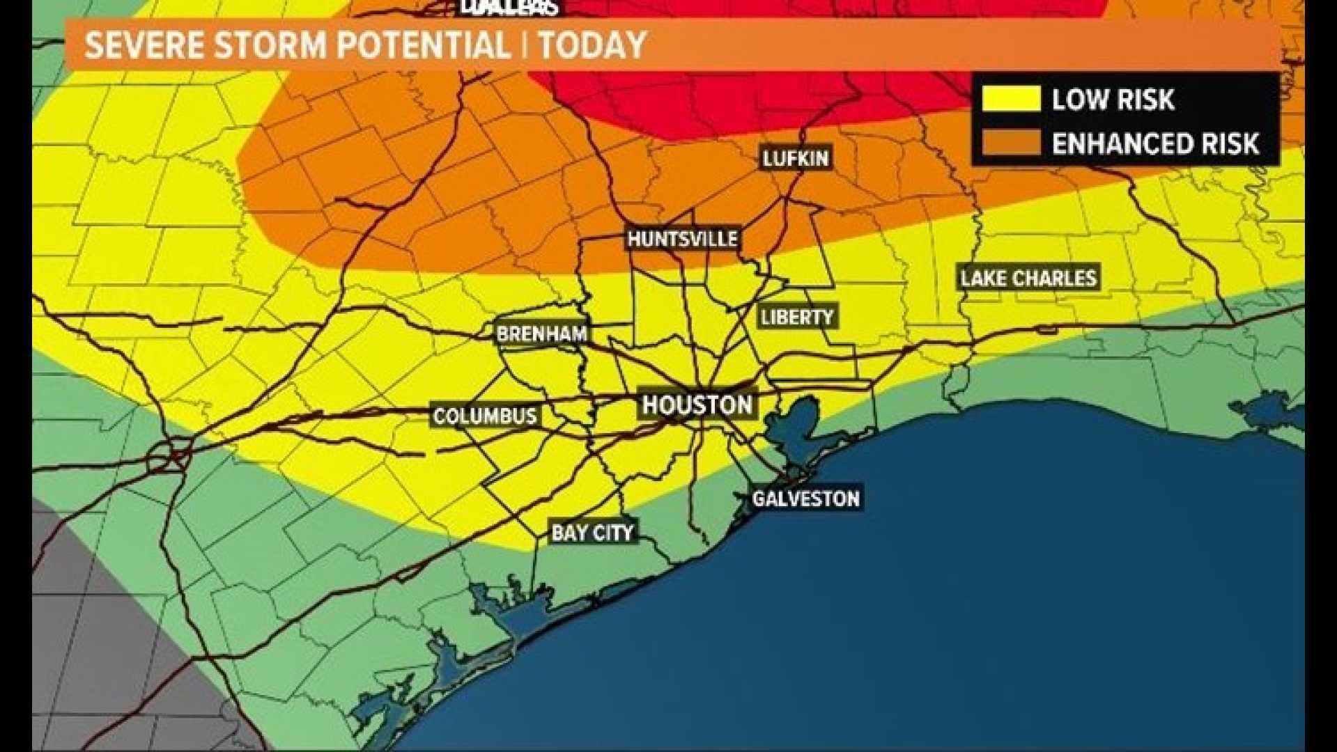 Houston Severe Weather Forecast