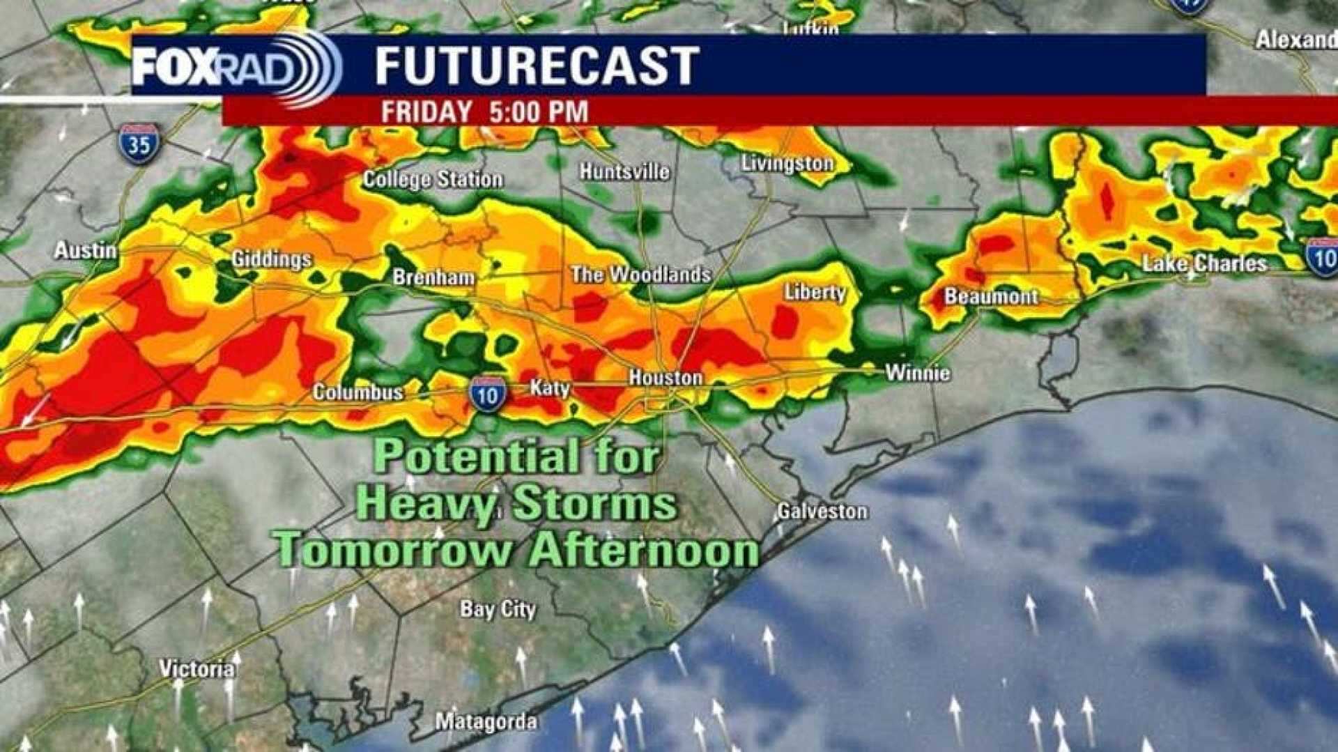 Houston Weather Storms May 2025