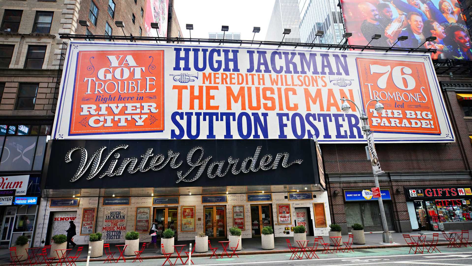 Hugh Jackman Laura Foster New York City