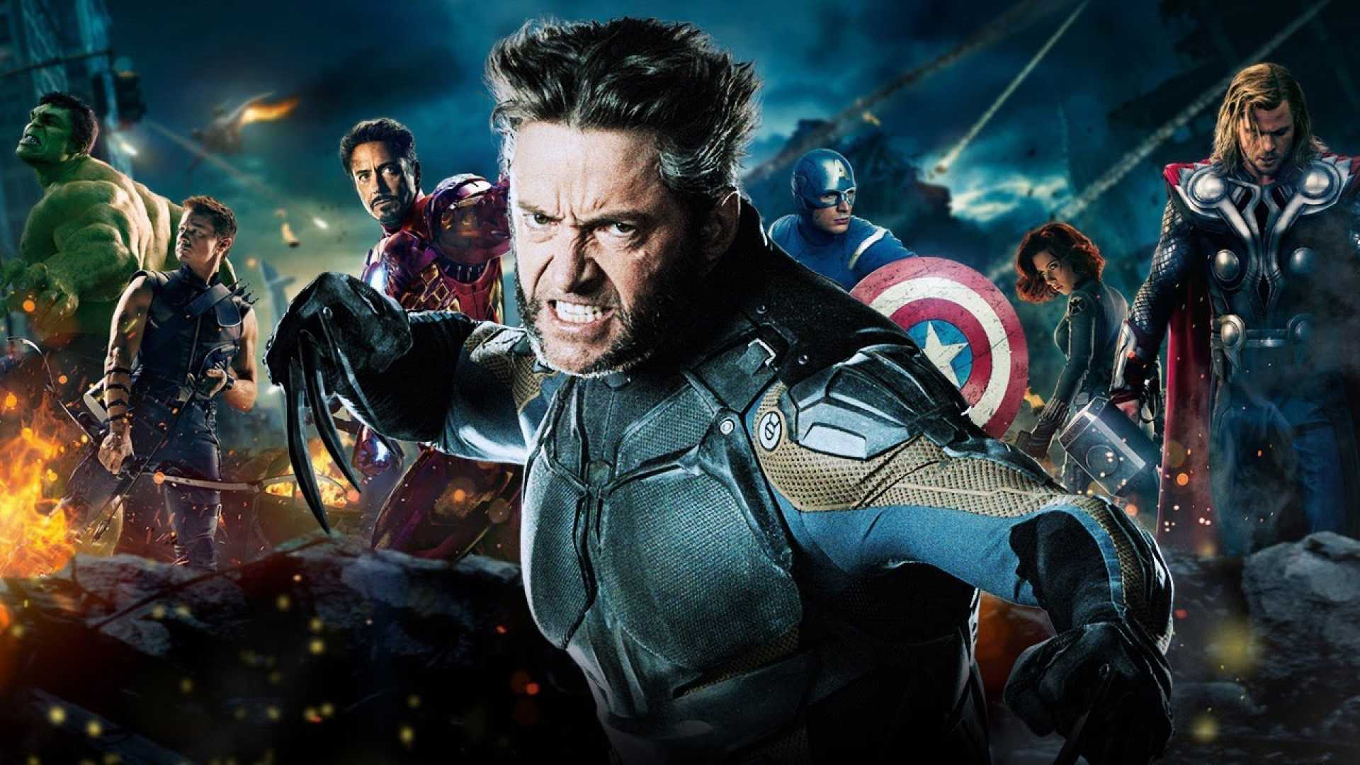 Hugh Jackman Wolverine Marvel Avengers