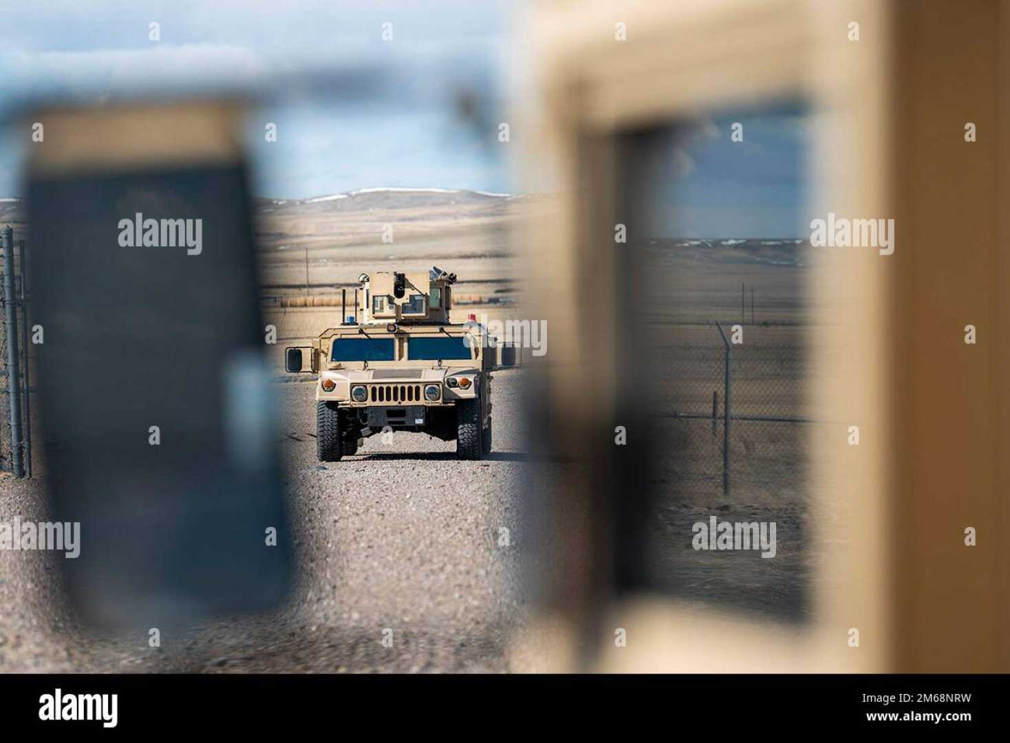 Humvee Missile Launch Facility Training Exercise