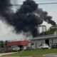 Hunt Oil Refinery Explosion Smoke