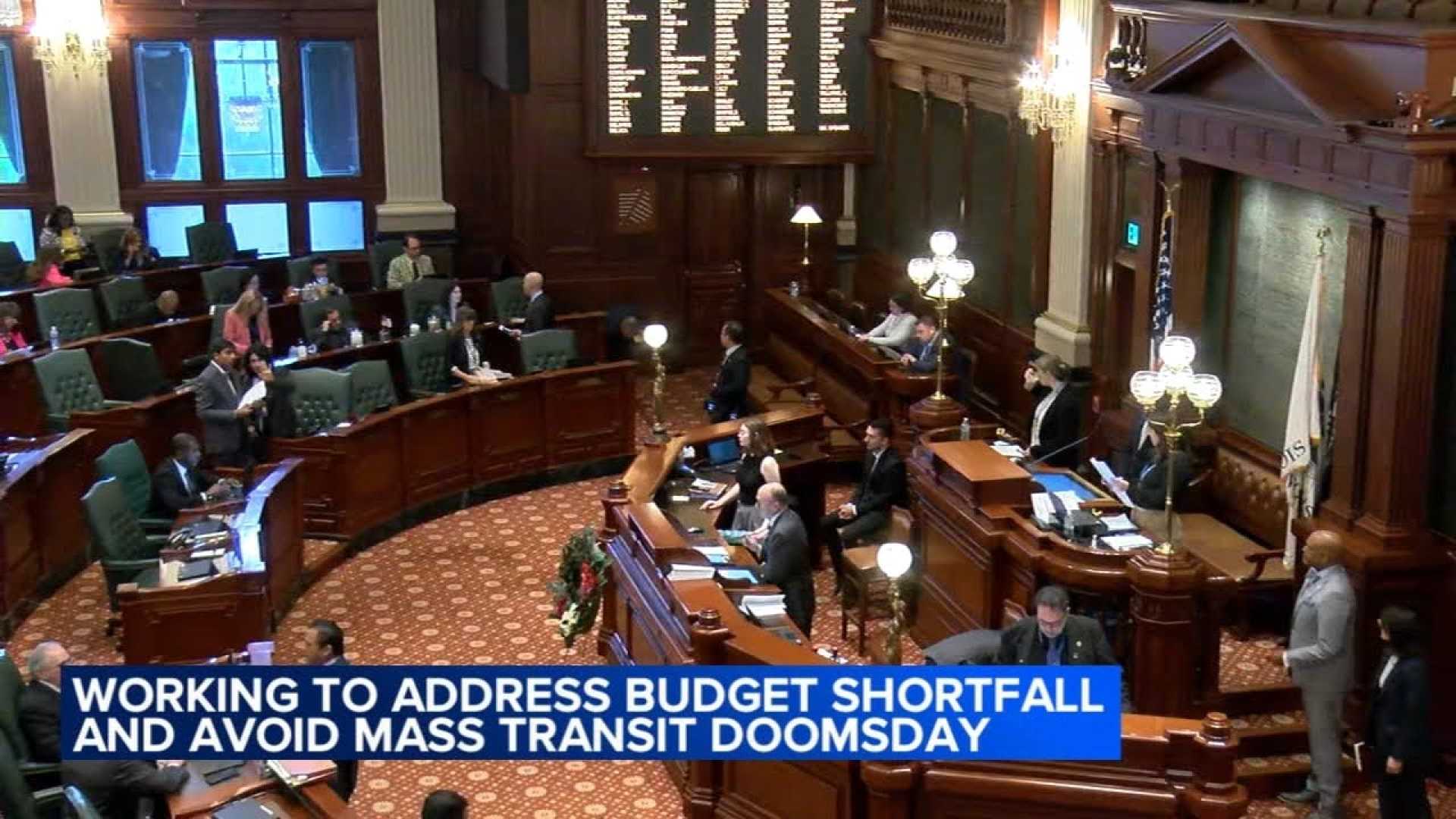 Illinois Lawmakers Budget Transit Session
