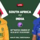 India South Africa Women's Cricket Match