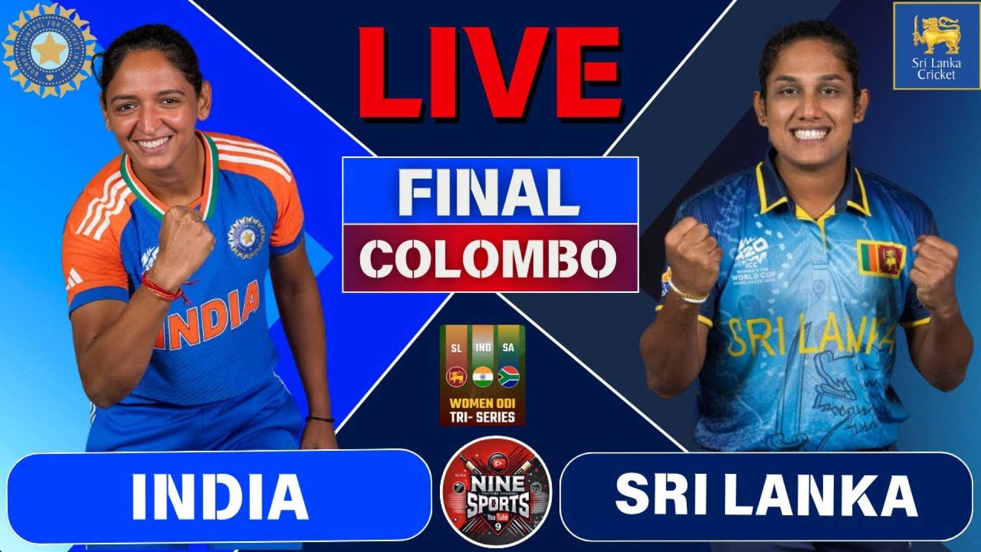 India Vs Sri Lanka Women's Cricket Final 2025