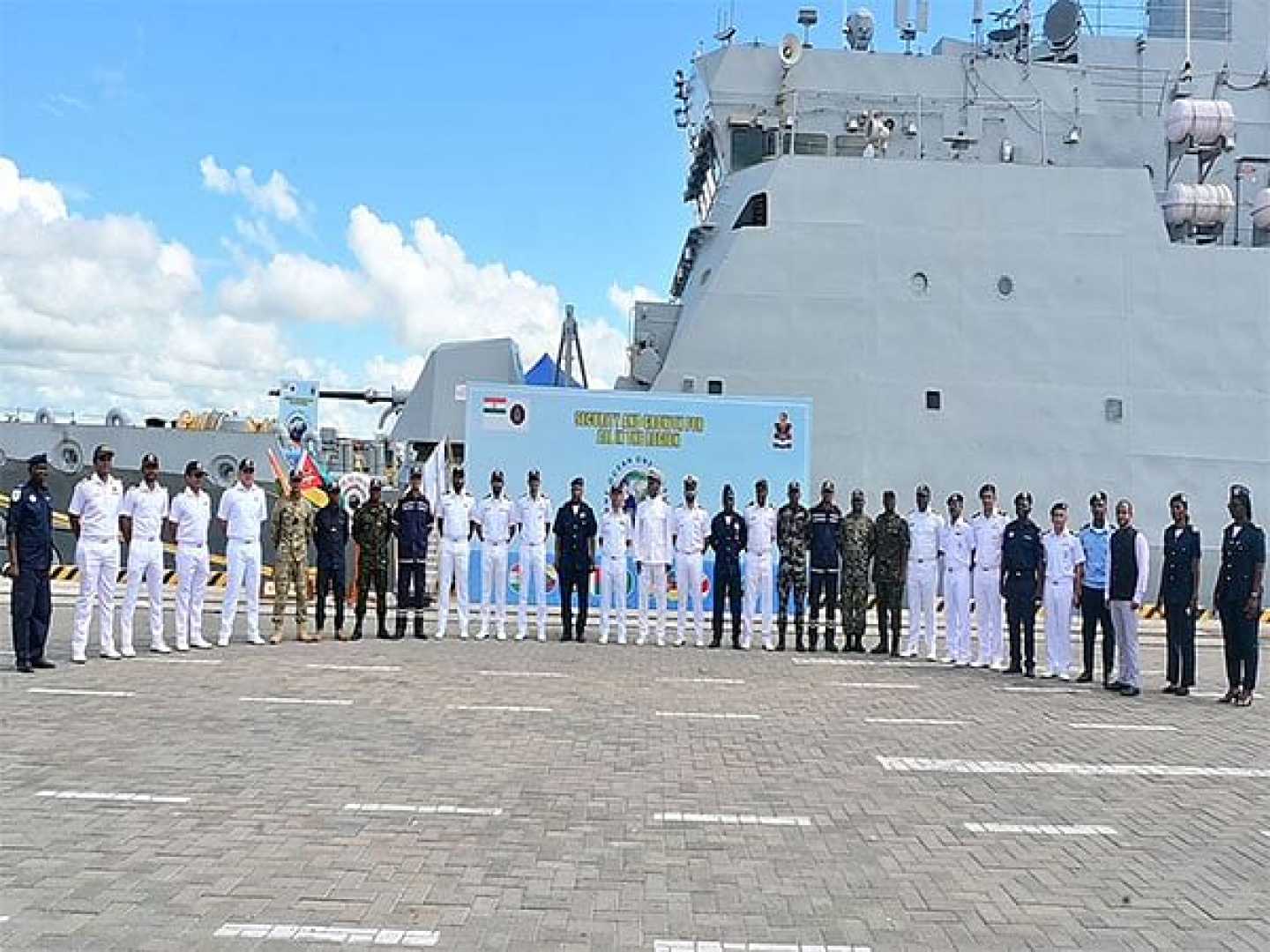 Indian Navy Ins Sunayna Maritime Mission