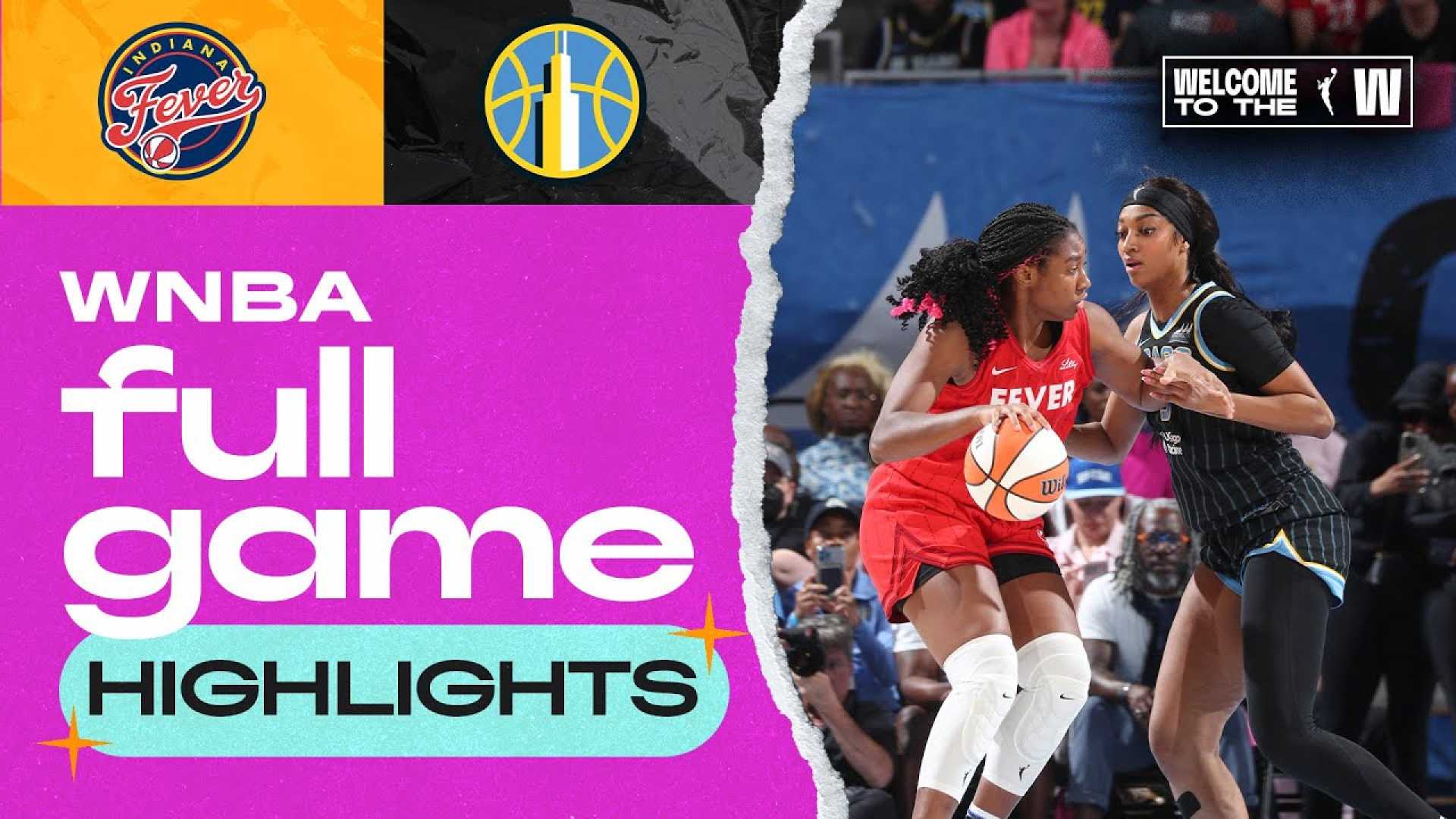 Indiana Fever Vs Chicago Sky Game Highlights