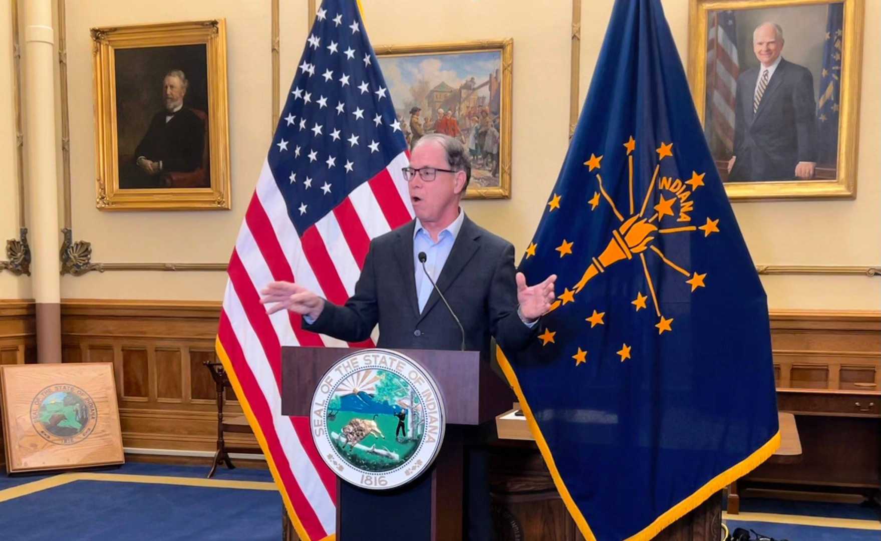 Indiana Governor Hospital Legislation News
