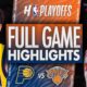 Indiana Pacers Vs New York Knicks Nba Playoffs