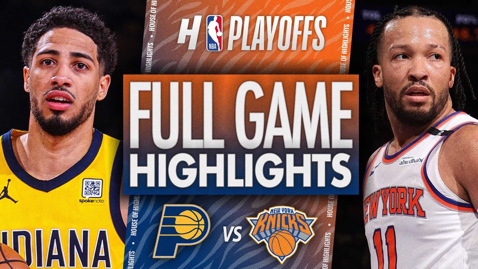 Indiana Pacers Vs New York Knicks Nba Playoffs