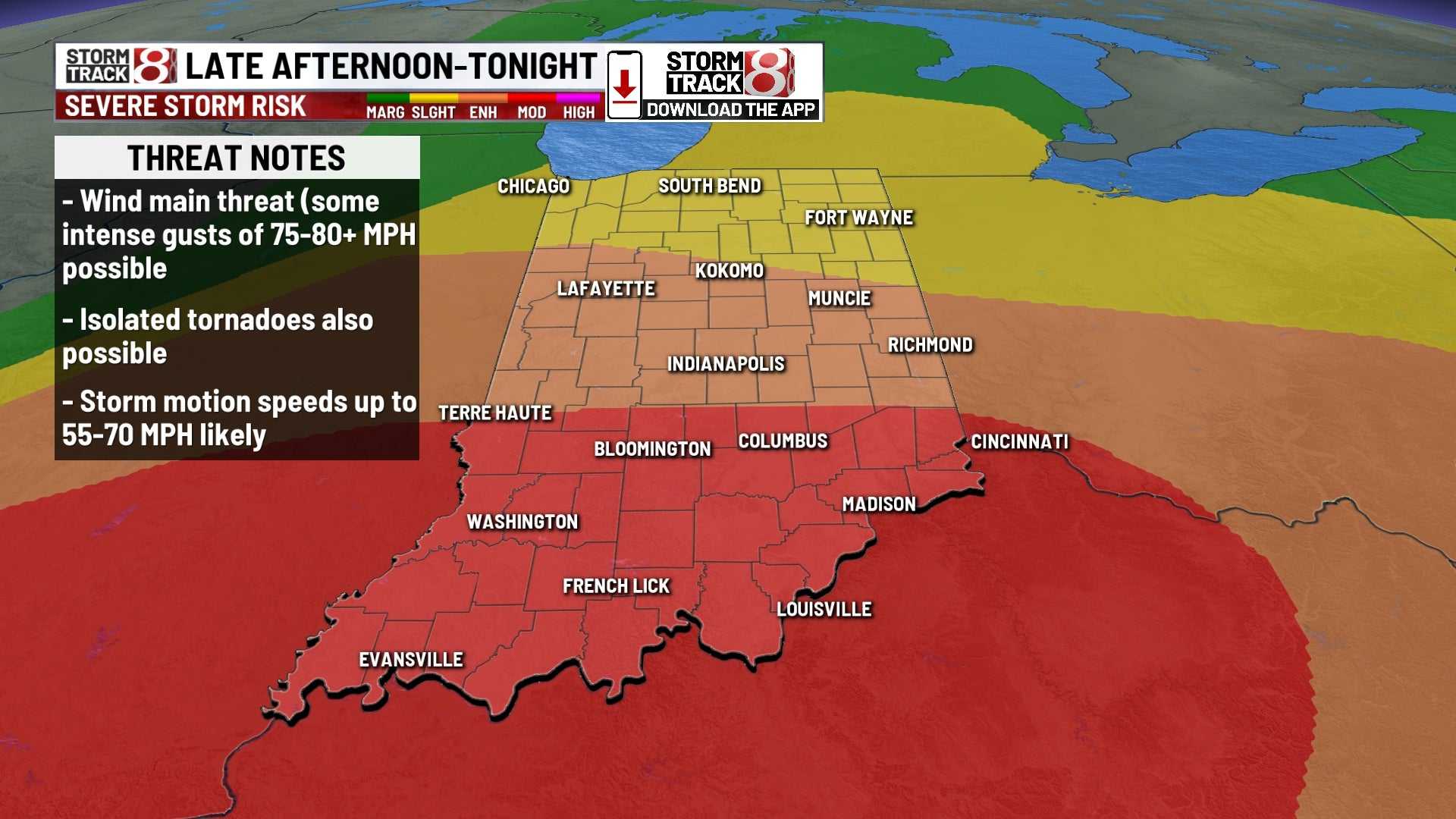 Indiana Severe Storms Forecast May 2025