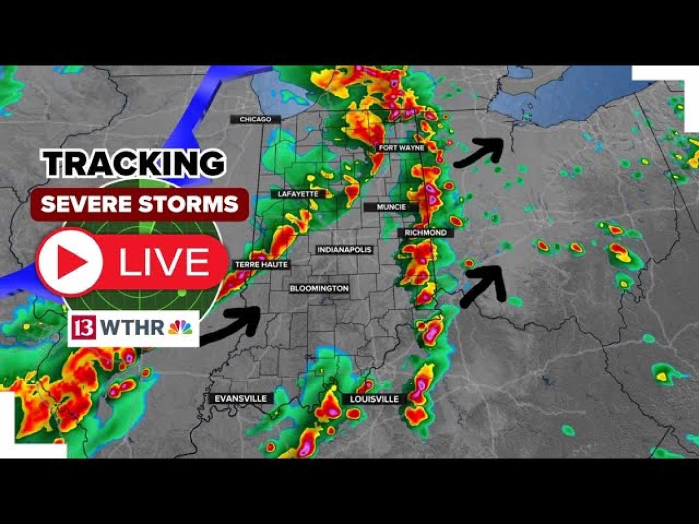 Indiana Severe Storms Weather Alert