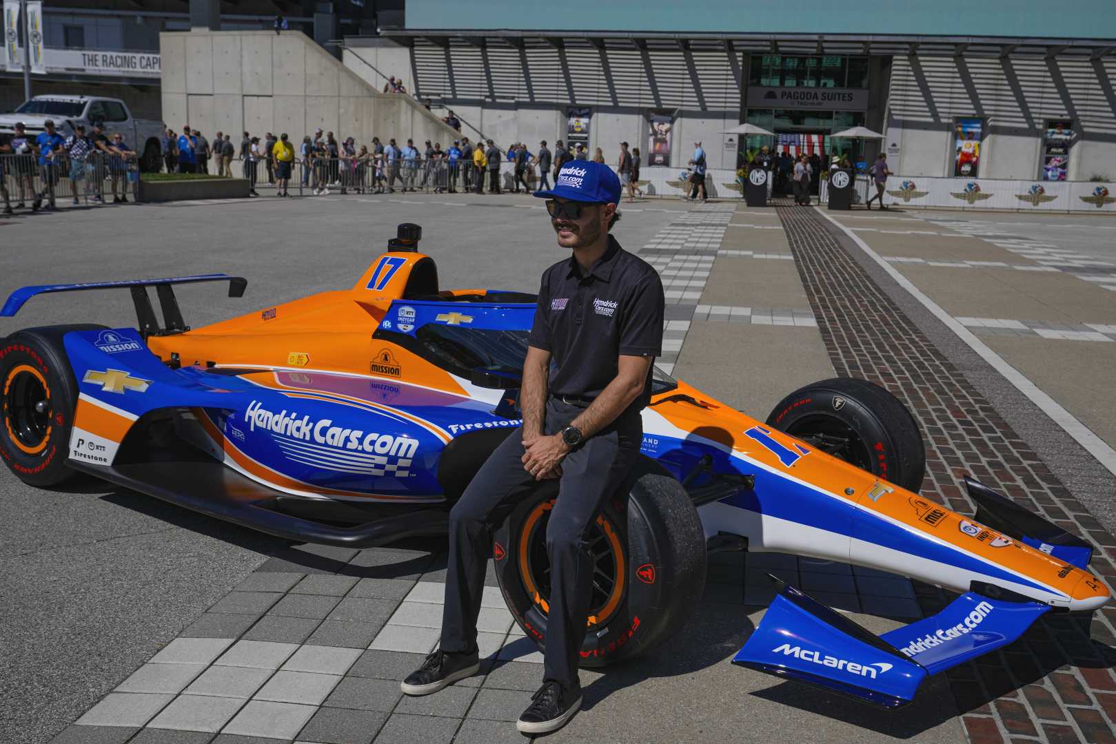 Indy 500 Cars Preparing For The Race