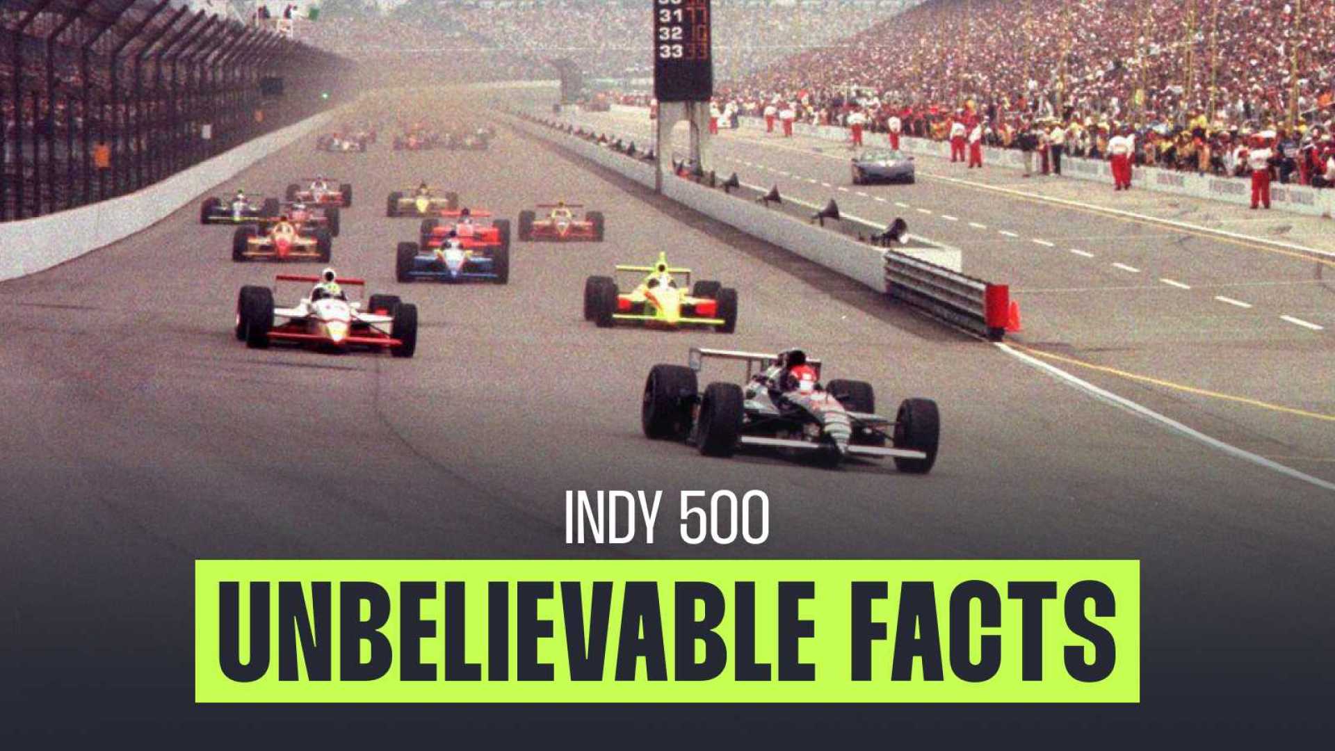 Indy 500 Racing History Facts