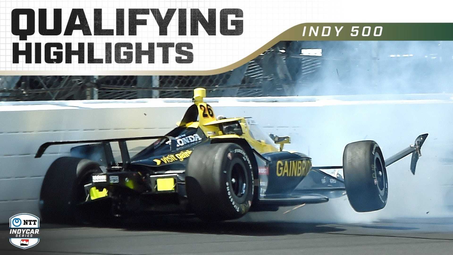 Indycar Drivers Qualifying Indianapolis 500