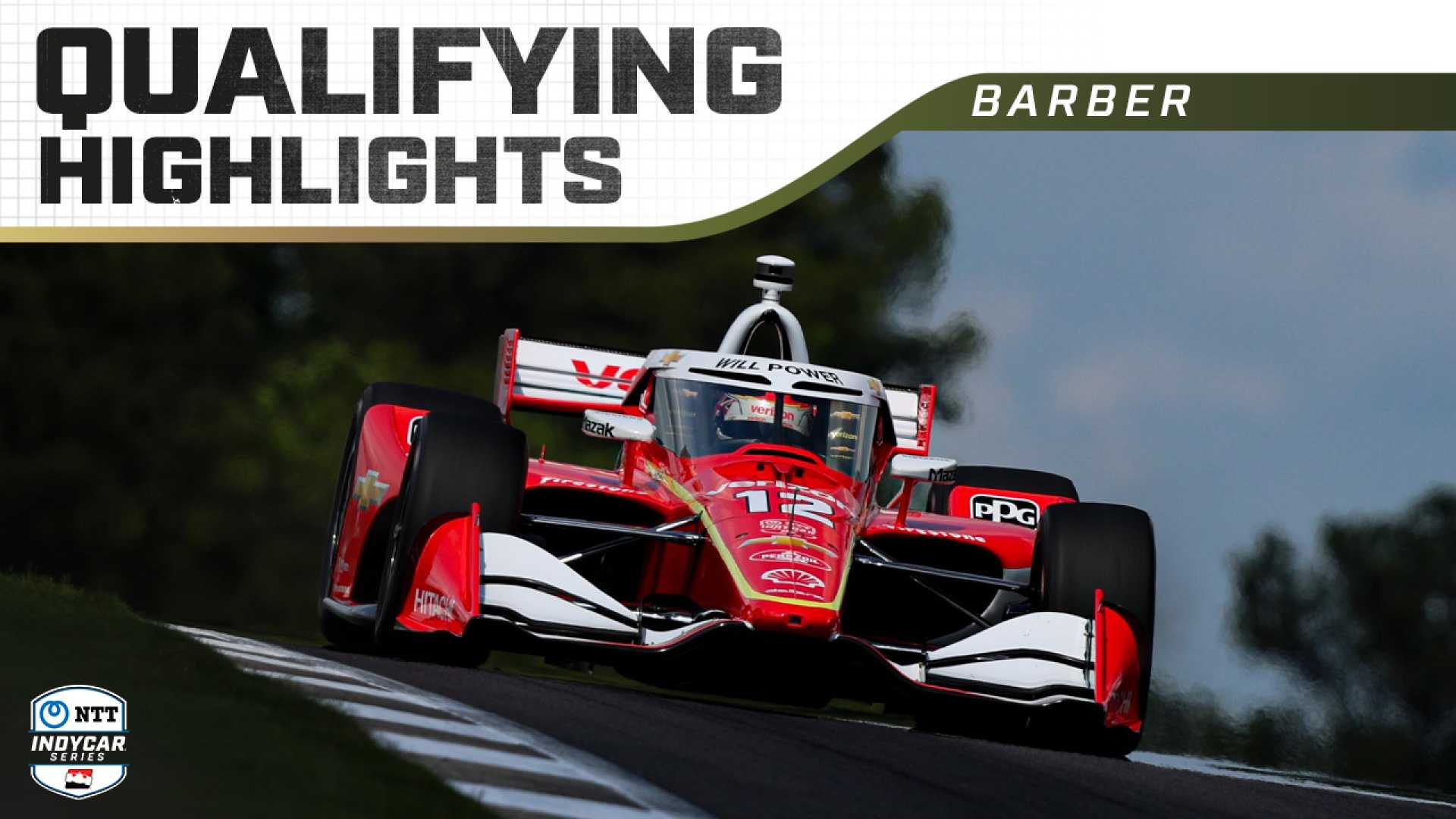 Indycar Qualifying At Barber Motorsports Park